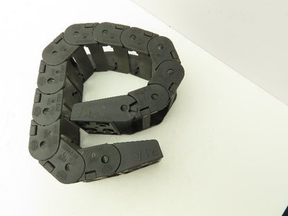 Tsubaki Energy Chain Cable Carrier 18mm H 50mm W 19" Length Lot of 6