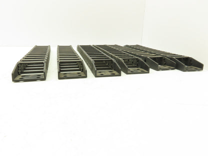 Tsubaki Energy Chain Cable Carrier 18mm H 50mm W 19" Length Lot of 6