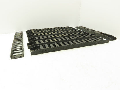 Tsubaki Energy Chain Cable Carrier 18mm H 50mm W 22" Length Lot of 8