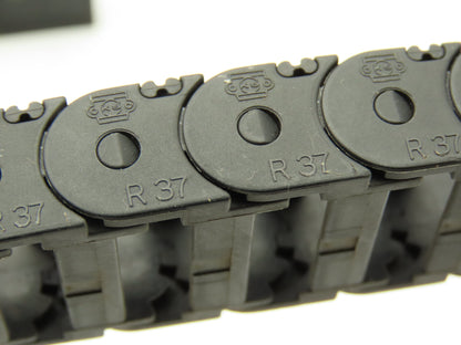 Tsubaki Energy Chain Cable Carrier 10mm H 20mm W 33.5" Length Lot of 2