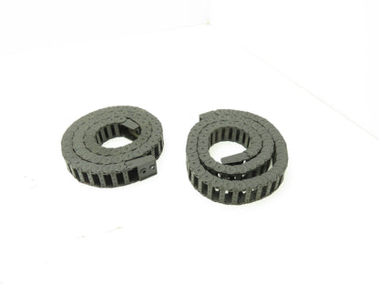 Tsubaki Energy Chain Cable Carrier 10mm H 20mm W 33.5" Length Lot of 2