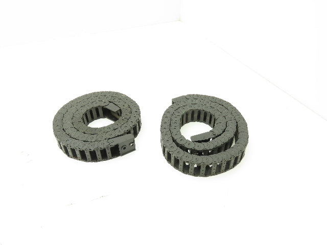 Tsubaki Energy Chain Cable Carrier 10mm H 20mm W 33.5" Length Lot of 2