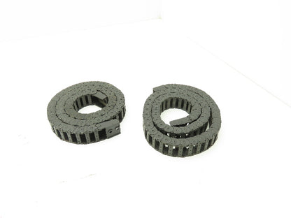 Tsubaki Energy Chain Cable Carrier 10mm H 20mm W 33.5" Length Lot of 2