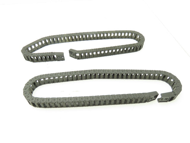 Tsubaki Energy Chain Cable Carrier 10mm H 20mm W 33.5" Length Lot of 2