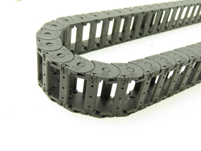 Tsubaki Energy Chain Cable Carrier 10mm H 20mm W 33.5" Length Lot of 2