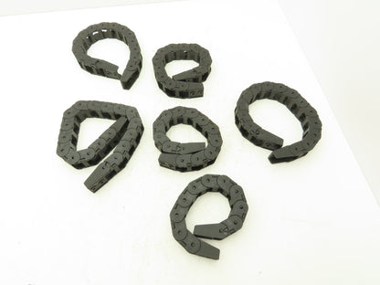 Tsubaki Energy Chain Cable Carrier 19mm H 24mm W 17-26" Mixed Length Lot of 6