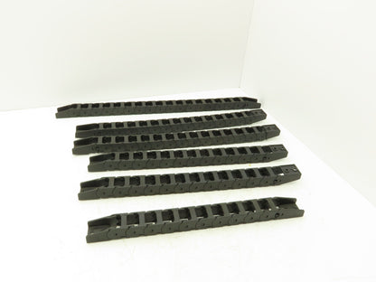 Tsubaki Energy Chain Cable Carrier 19mm H 24mm W 17-26" Mixed Length Lot of 6
