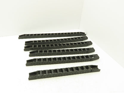 Tsubaki Energy Chain Cable Carrier 19mm H 24mm W 17-26" Mixed Length Lot of 6
