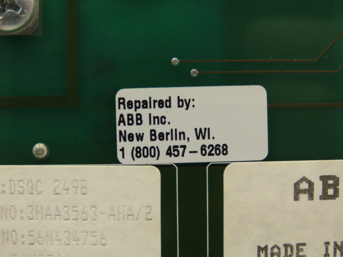 ABB DSQC 2498 3HAA3563-AHA/2 Servo Amplifier