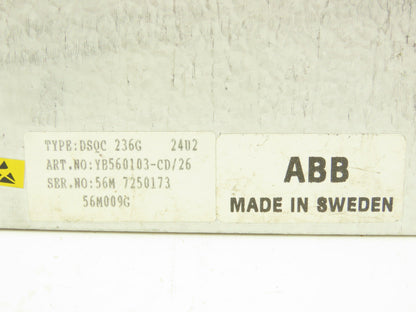 ABB DSQC 236G YB560103-CD/26 Servo Axis Drive