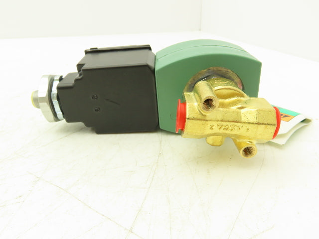 Asco Redhat JKB8262H212NV Solenoid Valve ¼" NPT 24VDC 5 Pin Connector NC