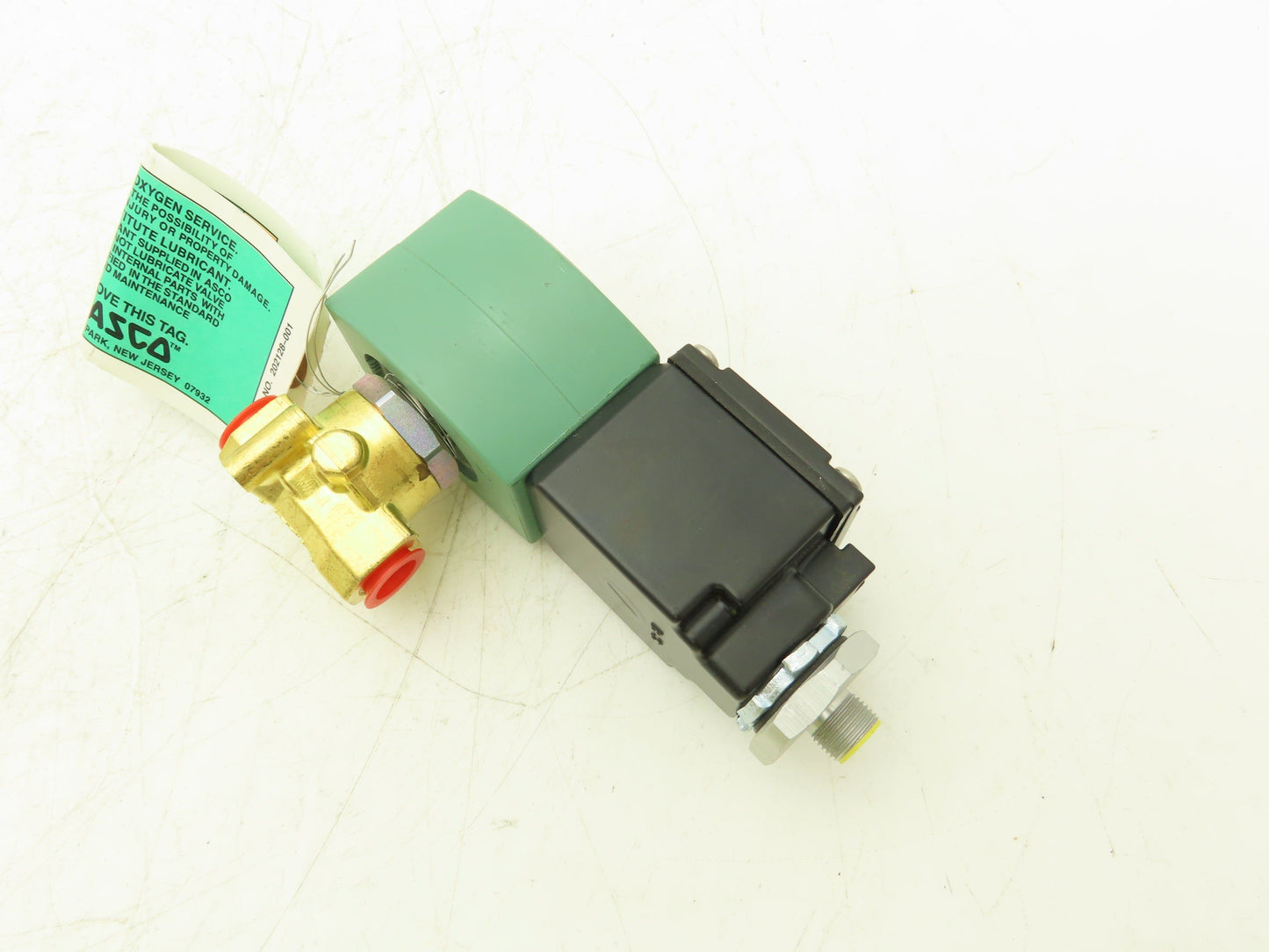 Asco Redhat JKB8262H212NV Solenoid Valve ¼" NPT 24VDC 5 Pin Connector NC