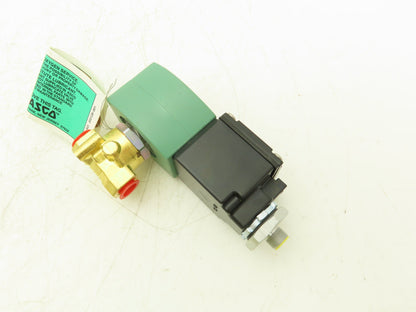 Asco Redhat JKB8262H212NV Solenoid Valve ¼" NPT 24VDC 5 Pin Connector NC