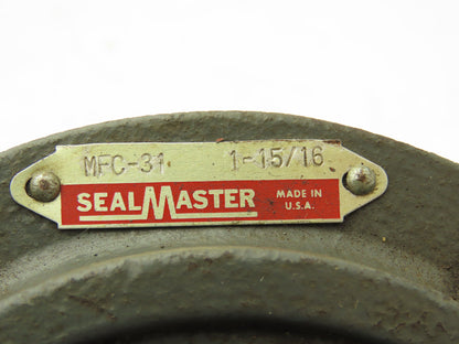 SealMaster MFC-31 Flange Block Bearing 1-15/16" Bore 4-Bolt