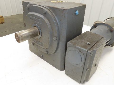 Boston Gear RFWA752100STB563 Gearmotor 100:1 Double Reduction 17rpm 1Hp 460V 56C