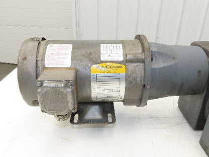 Boston Gear RFWA752100STB563 Gearmotor 100:1 Double Reduction 17rpm 1Hp 460V 56C