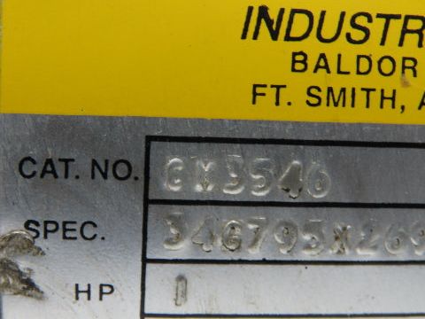 Boston Gear RFWA752100STB563 Gearmotor 100:1 Double Reduction 17rpm 1Hp 460V 56C
