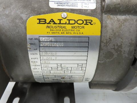 Boston Gear RFWA752100STB563 Gearmotor 100:1 Double Reduction 17rpm 1Hp 460V 56C