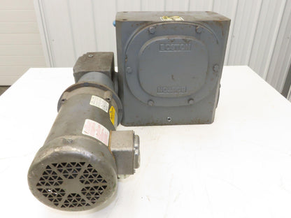 Boston Gear RFWA752100STB563 Gearmotor 100:1 Double Reduction 17rpm 1Hp 460V 56C