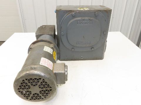Boston Gear RFWA752100STB563 Gearmotor 100:1 Double Reduction 17rpm 1Hp 460V 56C