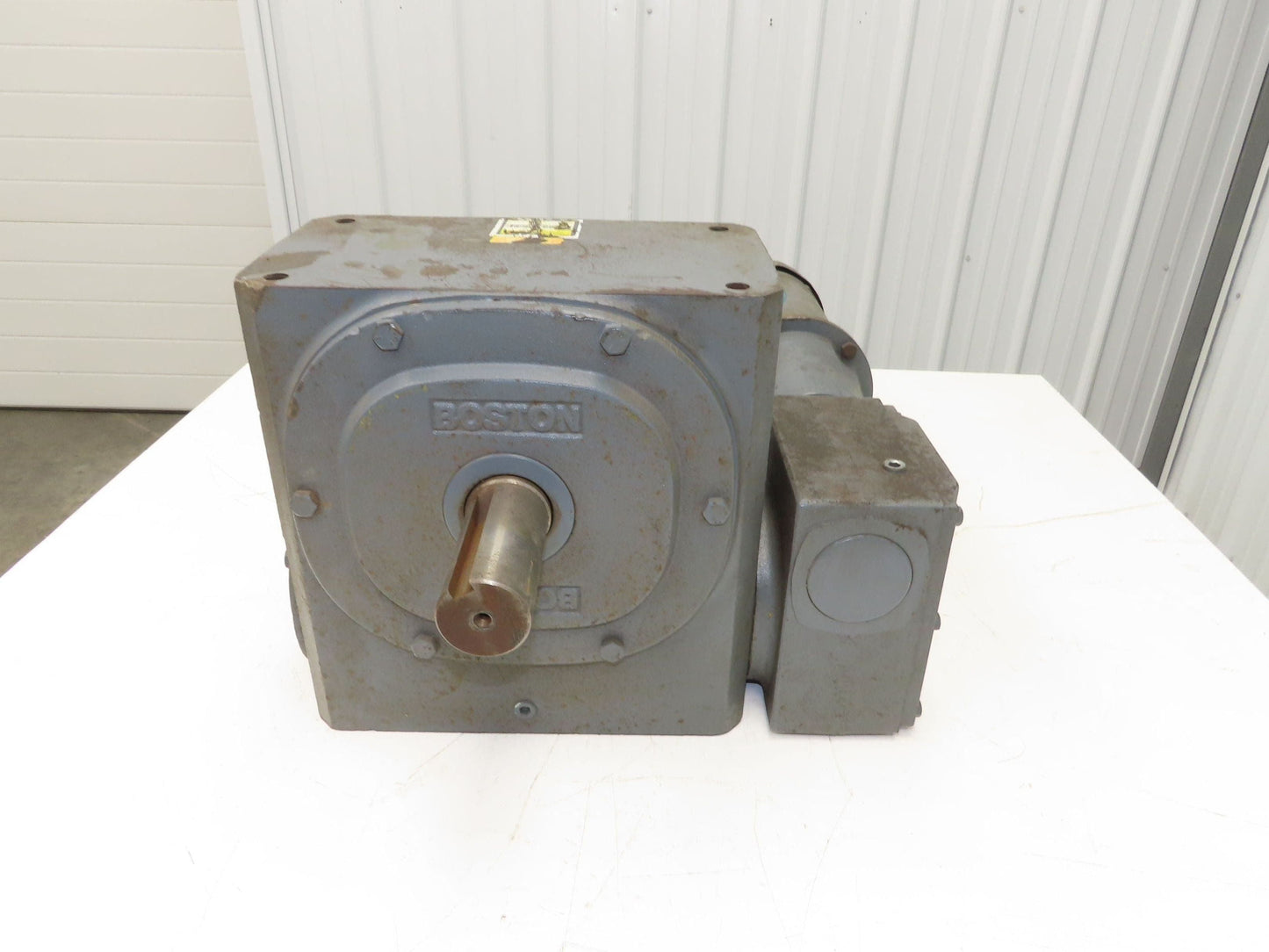 Boston Gear RFWA752100STB563 Gearmotor 100:1 Double Reduction 17rpm 1Hp 460V 56C