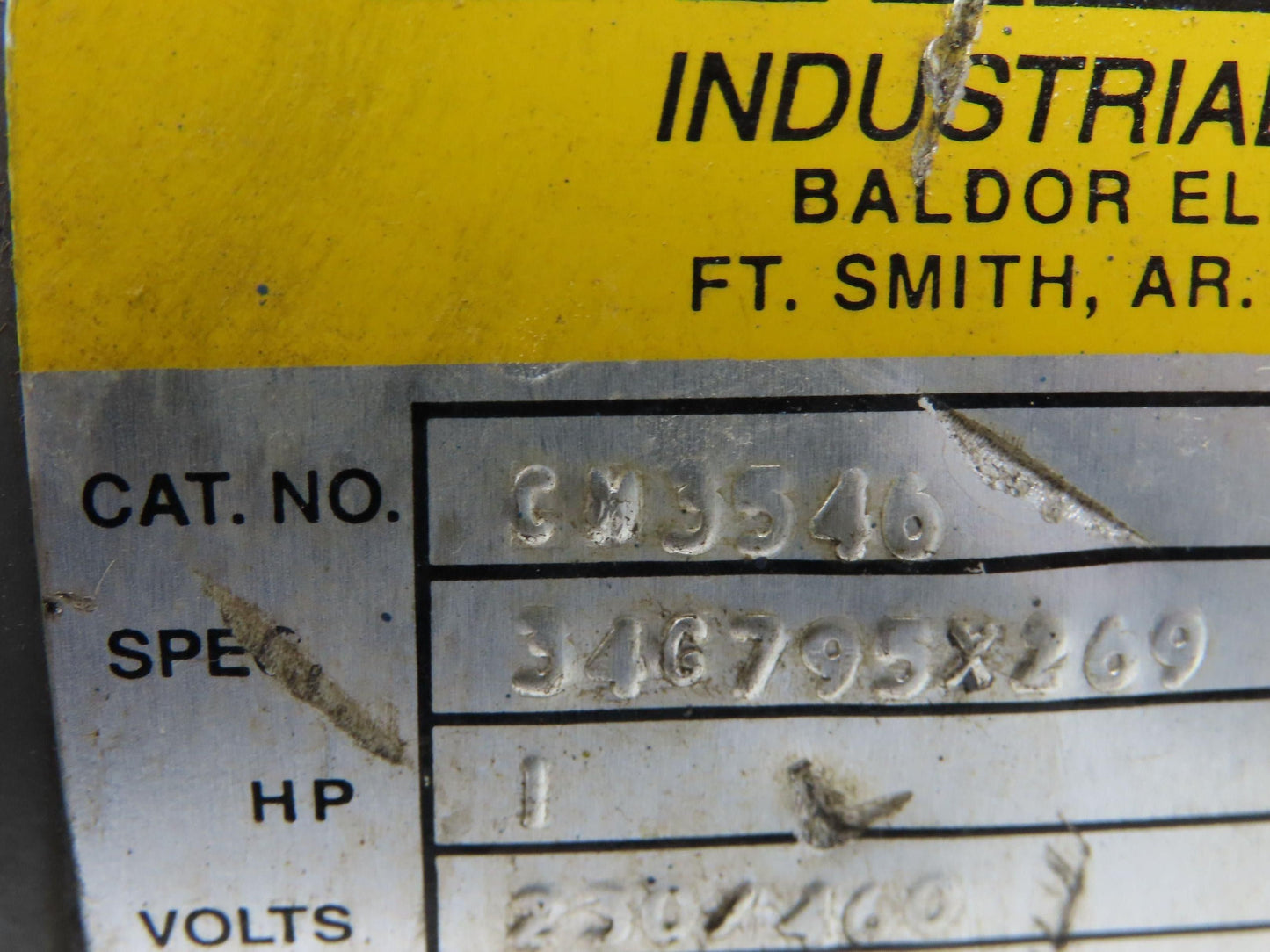 Boston Gear RFWA752-100 Gearmotor 100:1 Double Reduction 17rpm 1Hp 460V 3PH 56C