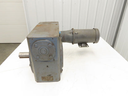 Boston Gear RFWA752-100 Gearmotor 100:1 Double Reduction 17rpm 1Hp 460V 3PH 56C
