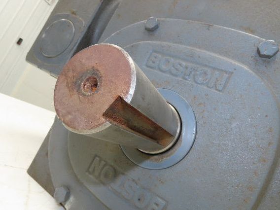 Boston Gear RFWA752-100 Gearmotor 100:1 Double Reduction 17rpm 1Hp 460V 3PH 56C