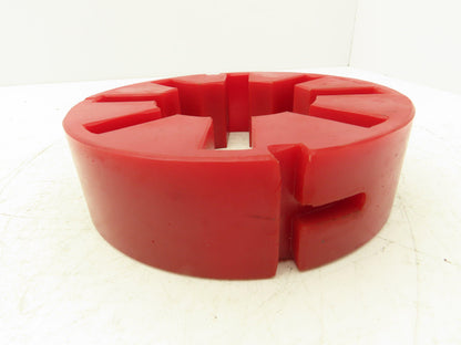 Atra-Flex A-5 Flexible Shaft Coupling 4" Bore Spider Insert Red Hi Temp