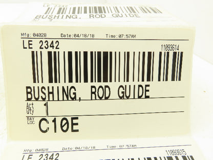 N/A LE-2342 Rod Guide Bushing 70mm OD 50mm ID 64mm Length with 2 O-Ring Slots