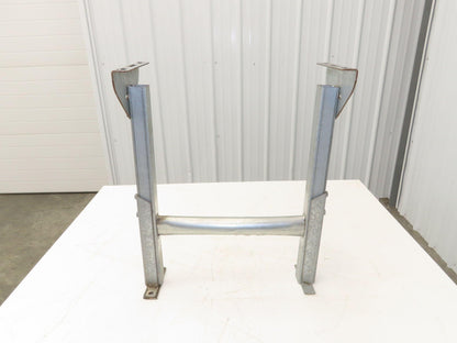 Automotion 18"W Conveyor Leg Stationary Floor Support 22" to 30"H Galvanized