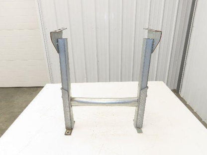 Automotion 18"W Conveyor Leg Stationary Floor Support 22" to 30"H Galvanized