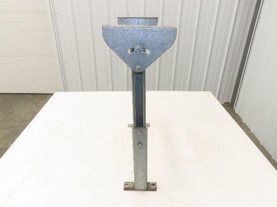 Automotion 18"W Conveyor Leg Stationary Floor Support 22" to 30"H Galvanized