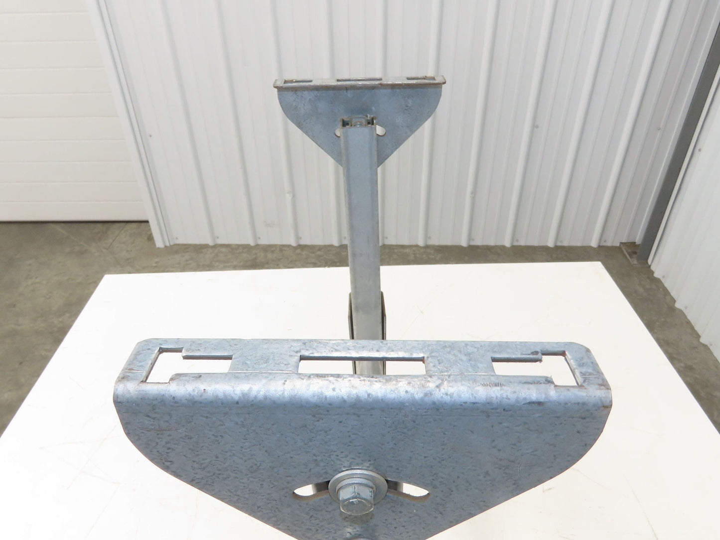 Automotion 18"W Conveyor Leg Stationary Floor Support 22" to 30"H Galvanized