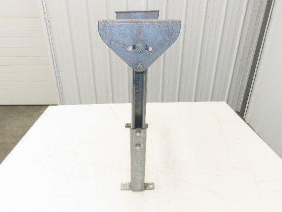 Automotion 18"W Conveyor Leg Stationary Floor Support 22" to 30"H Galvanized