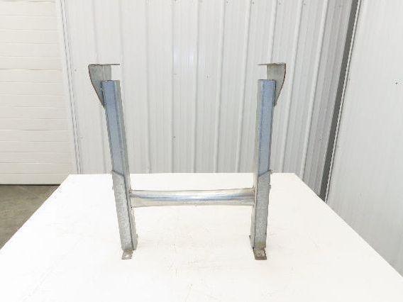 Automotion 18"W Conveyor Leg Stationary Floor Support 22" to 30"H Galvanized
