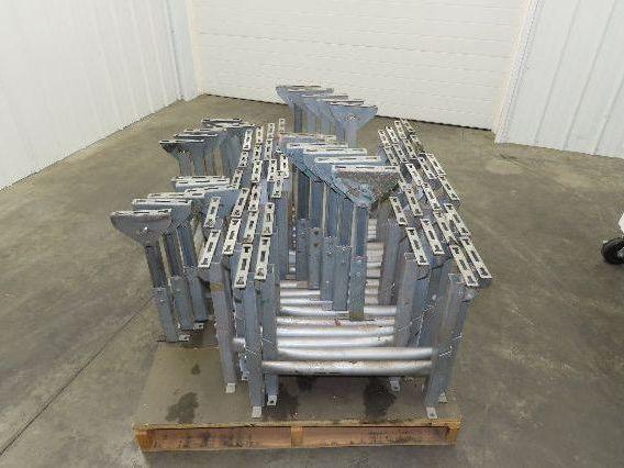 Automotion 24"W Conveyor Leg Stationary Floor Support 22" to 30"H Galvanized