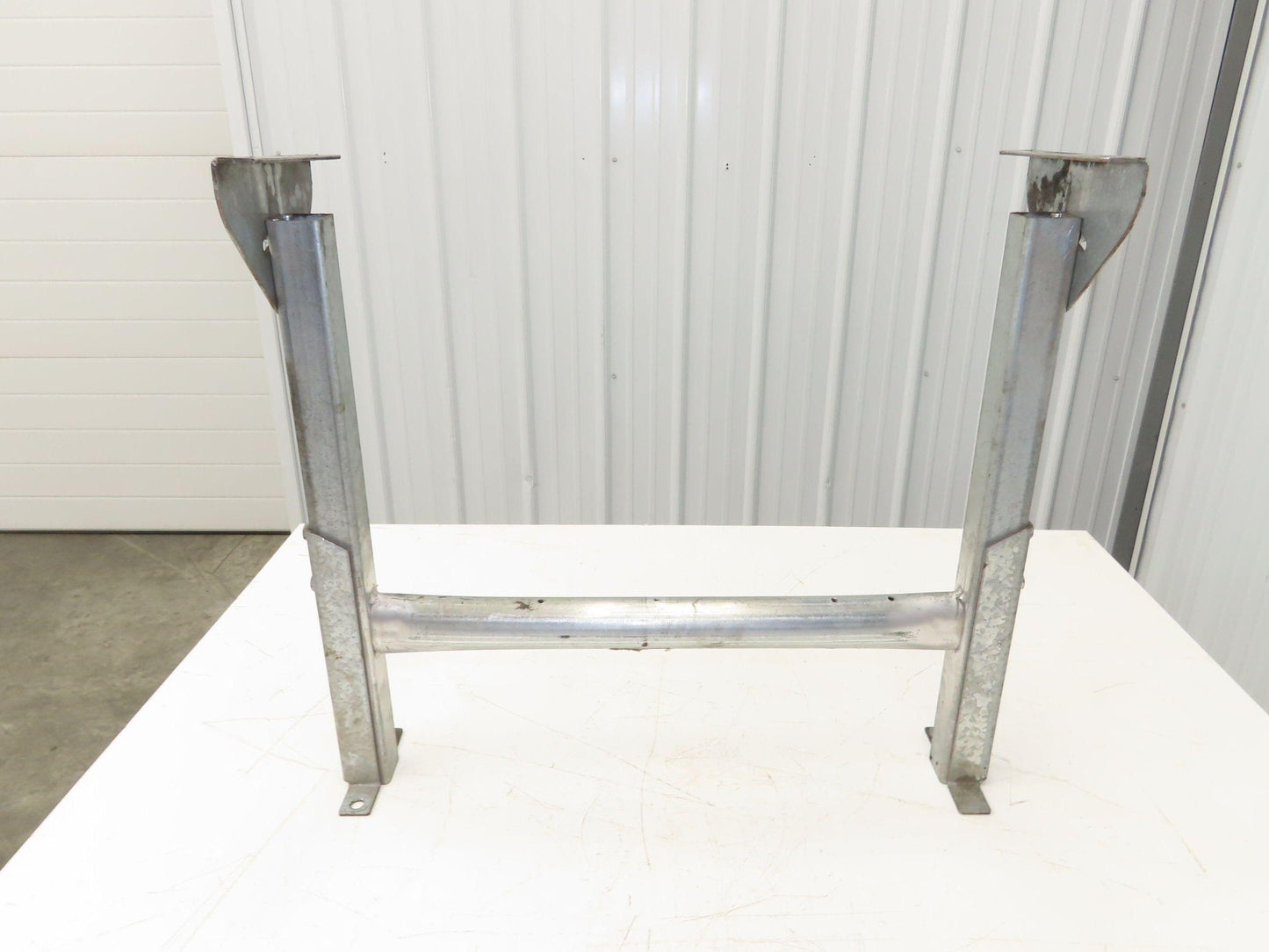 Automotion 24"W Conveyor Leg Stationary Floor Support 22" to 30"H Galvanized
