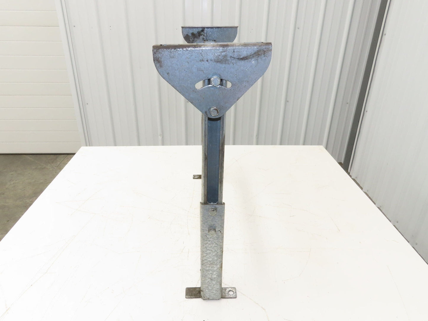 Automotion 24"W Conveyor Leg Stationary Floor Support 22" to 30"H Galvanized