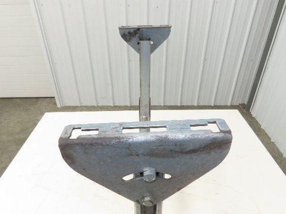 Automotion 24"W Conveyor Leg Stationary Floor Support 22" to 30"H Galvanized