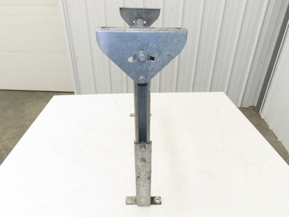 Automotion 24"W Conveyor Leg Stationary Floor Support 22" to 30"H Galvanized