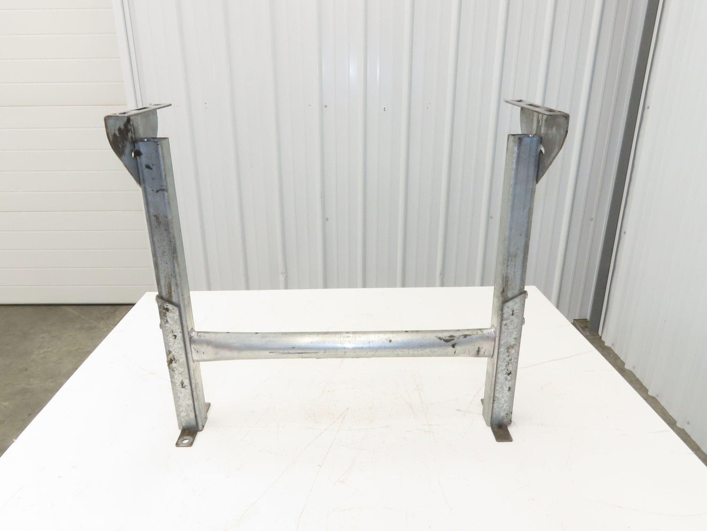 Automotion 24"W Conveyor Leg Stationary Floor Support 22" to 30"H Galvanized