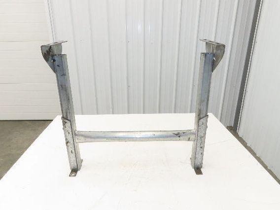 Automotion 24"W Conveyor Leg Stationary Floor Support 22" to 30"H Galvanized