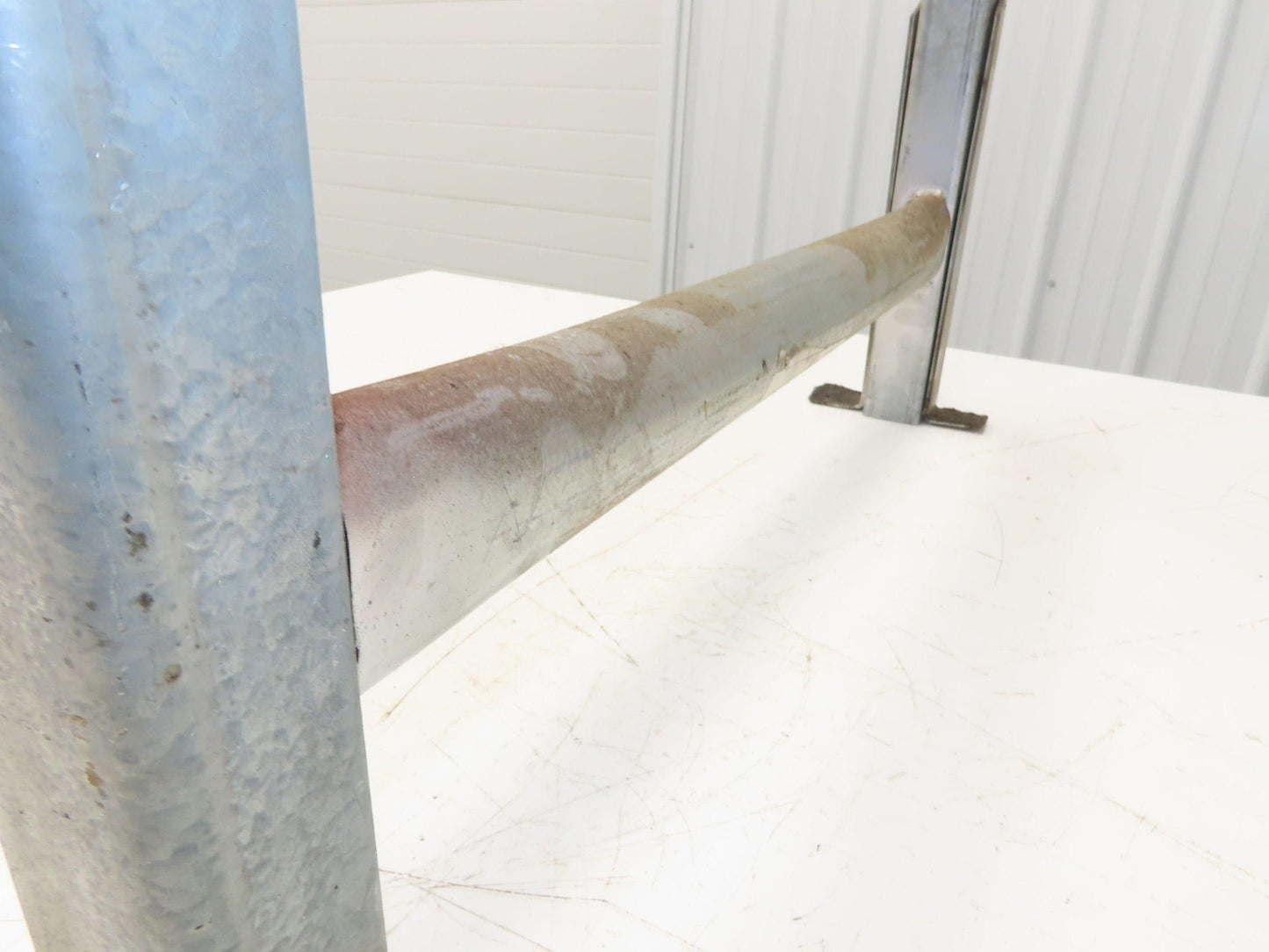 Automotion 24"W Conveyor Leg Stationary Floor Support 16" to 24"H Galvanized