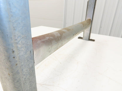 Automotion 24"W Conveyor Leg Stationary Floor Support 16" to 24"H Galvanized