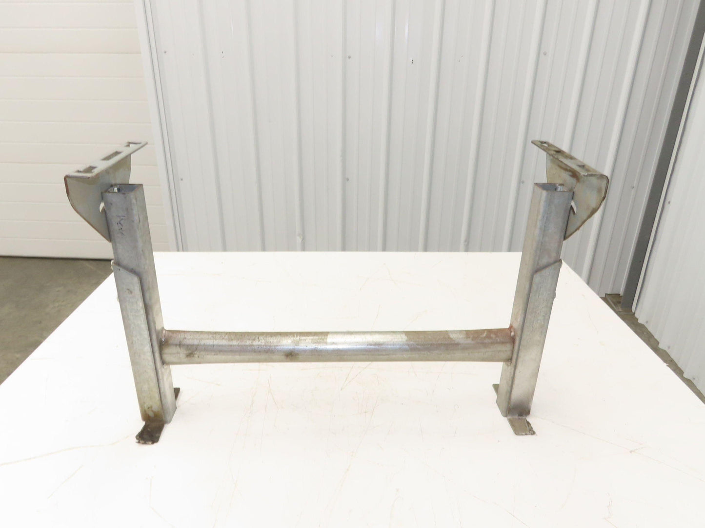 Automotion 24"W Conveyor Leg Stationary Floor Support 16" to 24"H Galvanized
