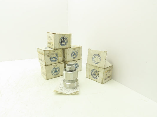 Appleton EGS TMC-125-188 Aluminum Metal Clad Cable Connector 1-1/4" Lot of 6