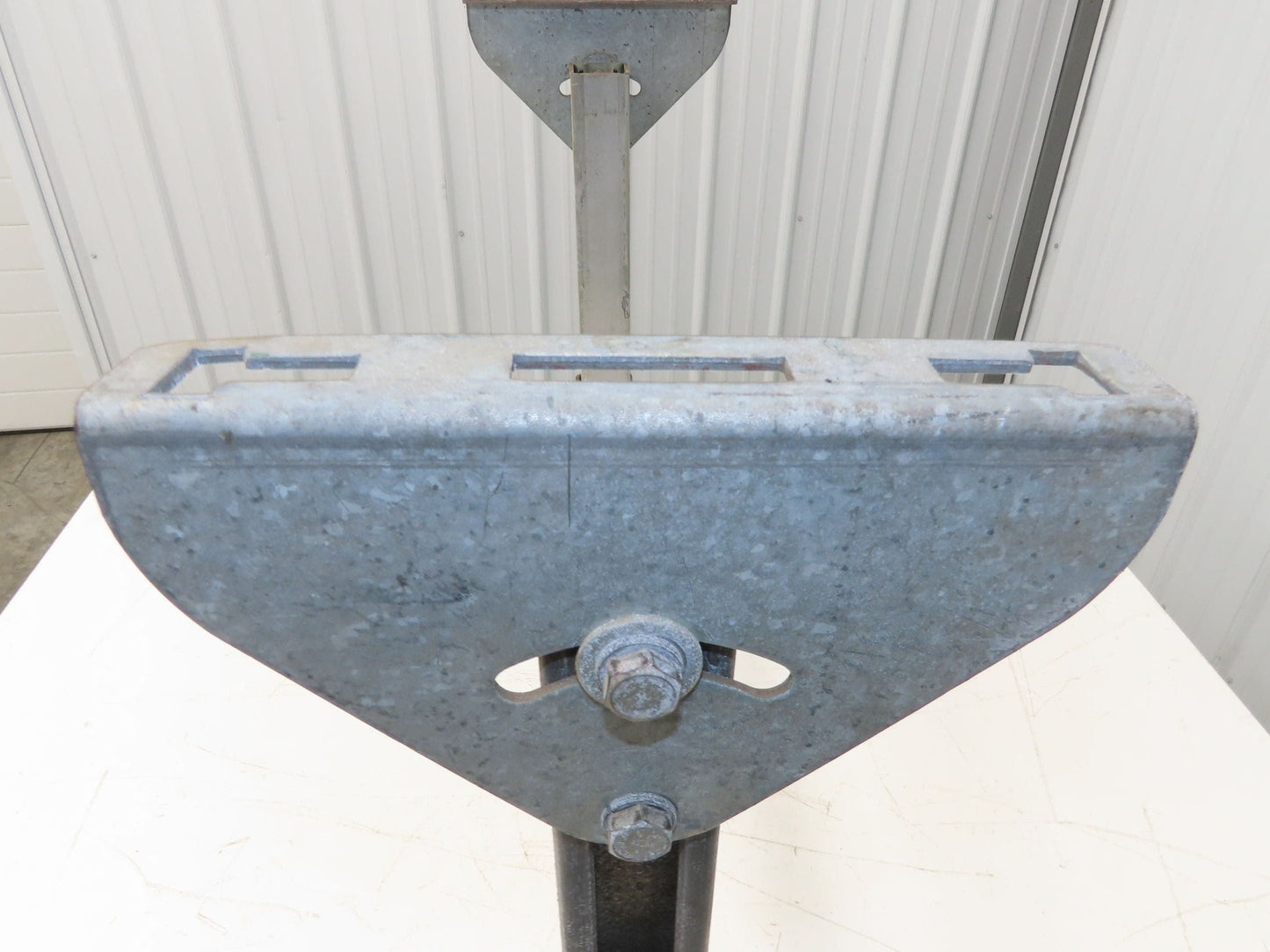 Automotion 23"W Conveyor Leg Stationary Floor Support 22" to 30"H Galvanized