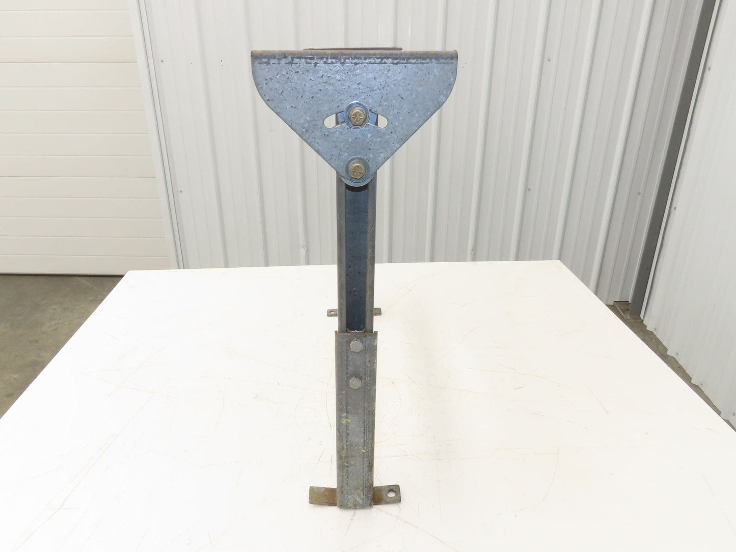 Automotion 23"W Conveyor Leg Stationary Floor Support 22" to 30"H Galvanized