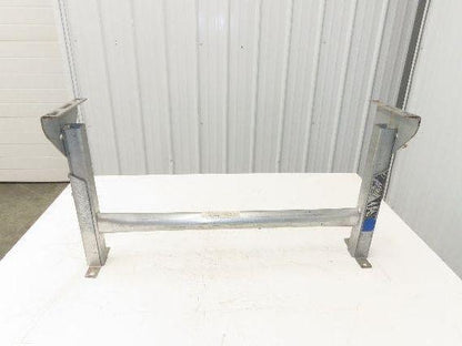 Automotion 30"W Conveyor Leg Stationary Floor Support 16" to 24"H Galvanized
